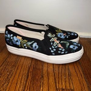 Rifle Paper Co Platform Shoes